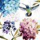 thumbnail image 1 of Cuadros Decorativos Kit de pintura de diamante 5D, pájaro de tinta, taladro redondo completo, manualidades de pared DIY, decoración de mosaico Likrtyny embutido en tela, 1 of 9