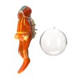 thumbnail image 3 of Figura de Acción de Buzo en Miniatura Perfecl Decoración de Pecera Naranja, 3 of 8