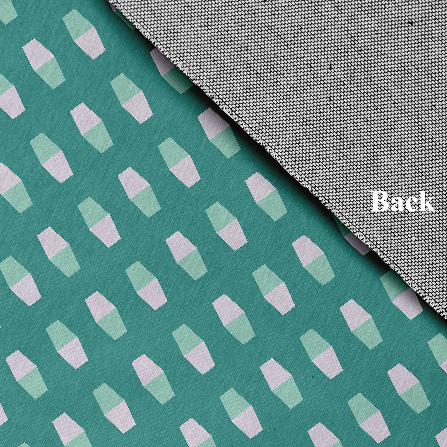 Simply Daisy 18" x 30" Desert Turquoise Bowling Pins Rug