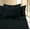Black, variant on Deluxe Hotel 400 TC 100% Cotton, Luxury Dobby Stripe Bed Sheets Set, Twin, Sage, 4 Piece