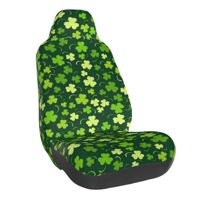 Fotbe Happy St. Patrick's day Funda para Asiento de Auto con Estampado – Impermeable y Antisudor – Ajuste Universal, Lavable a Máquina, Antideslizante (1 Pieza)