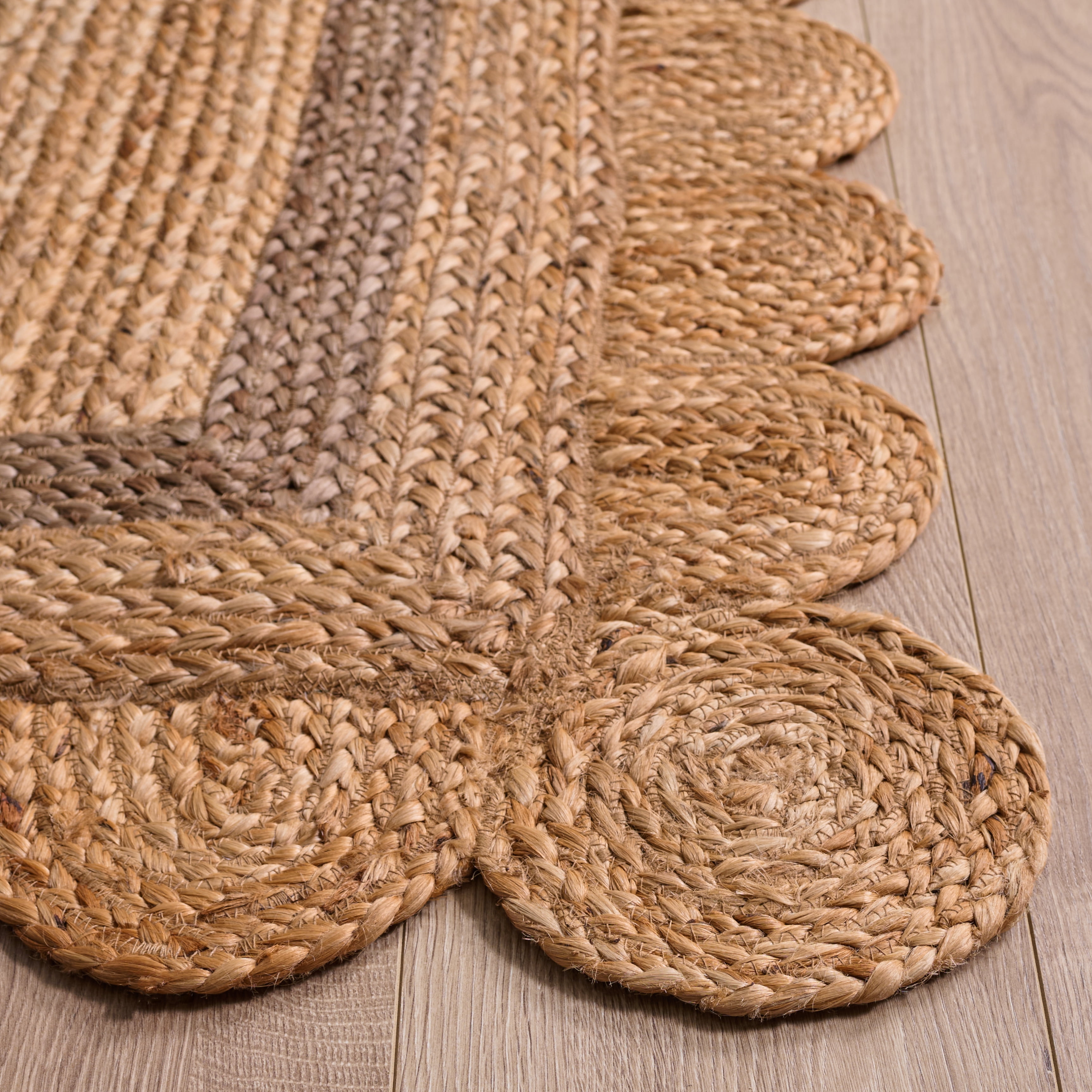 Safavieh Natural Fiber Archibald Bordered Area Rug, Natural/Gray, 4' x 6'