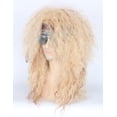 thumbnail image 2 of Peluca para cosplay, rubia, de los 80, larga, rizada, rockera, discoteca, Halloween, 2 of 4