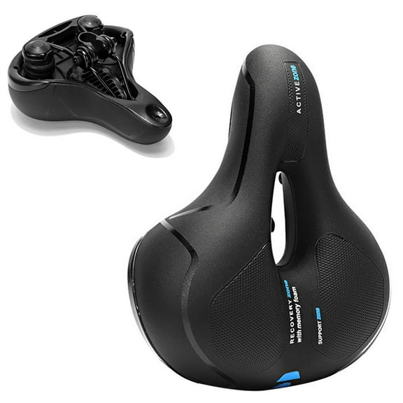 FZFLZDH Professional Mountain Bike Replacement Cushion With Memory Foam Shock Absorption Bike Seat Soft Bicycle Saddle Pad In Sport Outside