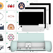 Cricut Explore 3 Smart Die-Cutting Machine, Mint   $50 Digital Content