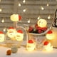 thumbnail image 4 of Advancent Decoración del árbol de Navidad de Papá Noel Adorno colgante Lámpara de tira de iluminación Fiesta Interior Oficina al aire Iluminación y accesorios 1.5 m 10 luces Advancent HA067281-02, 4 of 6