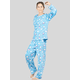 thumbnail image 4 of Set De 2 Pijamas Afelpadas Mujer Polar Pantalón Sudadera Ropa Invierno UNITALLA, 4 of 5