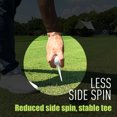 thumbnail image 4 of Visland 4 Pcs T-Shirts de Golf en Plastique Incassables T-Shirts de Golf Réduit la Friction Rotation Latérale Accessoire de Golf pour Amateurs de Golf, 4 of 7