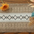 thumbnail image 7 of YIBAGA Jute Burlap Table Runner, Cotton Linen Table Runner, Rustic Farmhouse Home Decor, 86 inch, 7 of 7