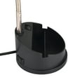 thumbnail image 5 of Mainstays LED Desk Organizer Lamp with AC Outlet, Black, Plastic Finish, Modern, Young Adult Dorm, 5 of 7