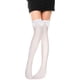 thumbnail image 2 of 1 par de calcetines altos hasta la rodilla con volantes de encaje Kawaii, medias largas con lazo para disfraz, malla de poliéster, estilo gótico, para la escuela, cosplay, fiesta, niñas y mujeres, 2 of 5