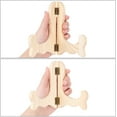 thumbnail image 3 of 4pcs 2 Sizes Wood Easel Display Stand, 5.5''/4.7'' Small Plate Stands Wooden Easel, 3 of 5