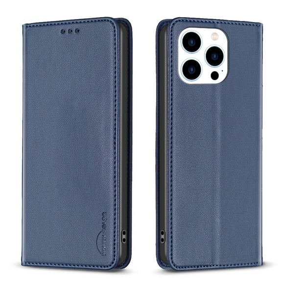 Decase Cover For iPhone XS/X, Shockproof PU Leather Book Folding Flip Folio Case with Card Holders Kickstand Magnetic Closure TPU Inner Shell Protective Cover for Women Men, blue