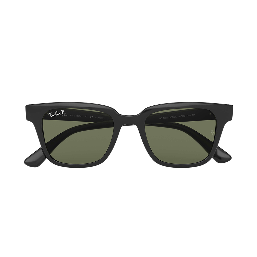 Ray-Ban Unisex Adult Square RB4323 Sunglasses in Black  display picture 1