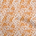 thumbnail image 1 of oneOone Cotton Flex Orange Fabric Dot Quilting Supplies Print Sewing Fabric By The Yard 40 Inch Wide, 1 of 5