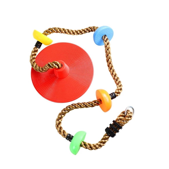 Vogacara Columpio para niños, juguete para hacer ejercicio al aire libre, árbol de columpio de cuerda de escalada ajustable Juguetes Vogacara  FN000556-00
