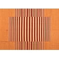 thumbnail image 1 of Ahgly Company Indoor Rectangle Abstract Orange Contemporary Area Rugs, 7' x 10', 1 of 1