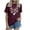 j7-Wine, variant on LIIPEE Fall Short Sleeve T Shirts For Women Halloween Graphic Tees Ladies Crew Neck Tshirt