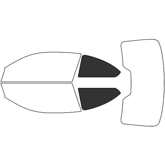 Avery Dennison NR Nano Ceramic IR Window Tint Kit Compatible with BMW M2 2022-2024 (Coupe) - Back