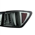 thumbnail image 2 of AKKON - For 06-08 Lexus IS250 IS350 XE20 JDM Smoekd Smoke LED Light Tube Design Full LED Tail Lights Brake Lamps, 2 of 7