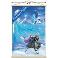 thumbnail image 3 of Disney Frozen - Adventure One Sheet Wall Poster with Wooden Magnetic Frame, 22.375" x 34", 3 of 3
