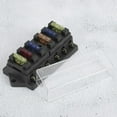thumbnail image 3 of Blade Fuse Box Blade Fuse Case 6 Way Blade Fuse Holder Box 12‑36V 6‑In‑6‑Out With 6pcs Fuse Universal Accessory For Car Truck, 3 of 8