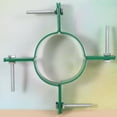 thumbnail image 4 of Miangastore Tree Fixing Simple Iron Metal Durable Tree Supportive Rack for Outdoor (15cm Diameter, with Screw), 4 of 8