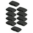 thumbnail image 4 of 10 piezas de sujetadores elásticos para cinturón de pantalones, banda de retención de correa de nailon para senderismo Negro, 4 of 9