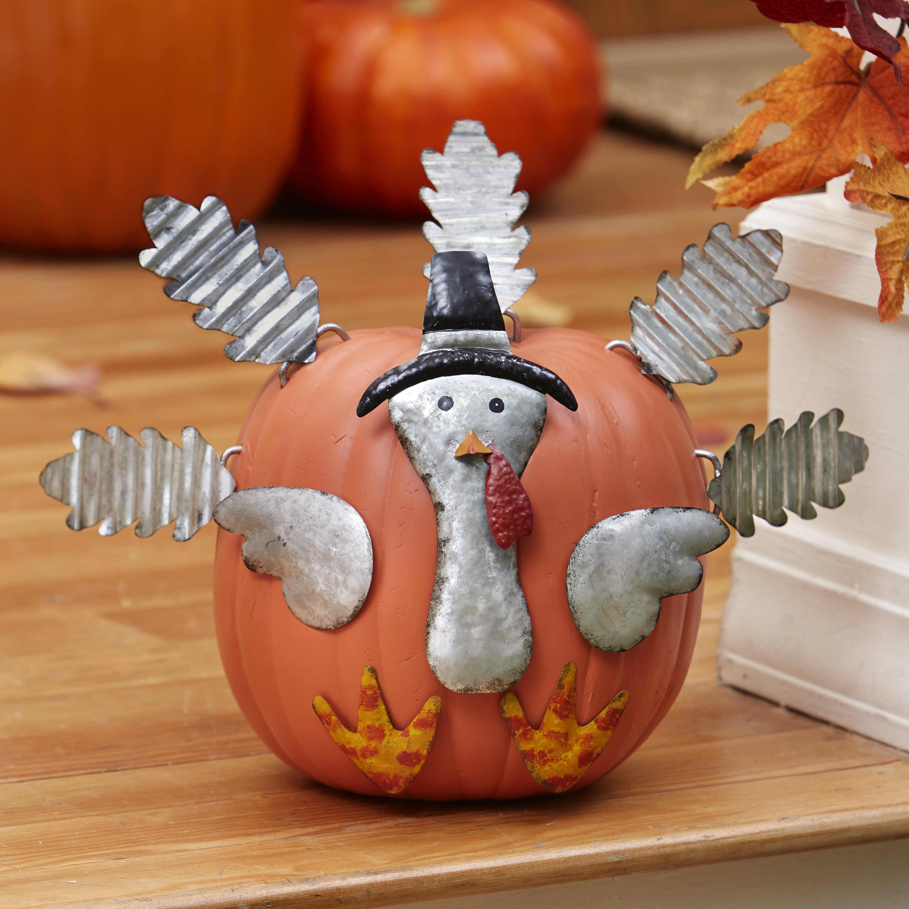 Halloween and Harvest Season Carve-Free Pumpkin Stakes - Turkey -  Walmart.com