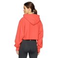 thumbnail image 2 of Champion LIFE Women's Reverse Weave Cropped Cut Off Hood, Groovy Papaya XL, 2 of 2