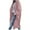 Pink, variant on qucoqpe Women's Oversized Long Cardigan Sweaters Long Sleeve Open Front Button Slouchy Trench Coat