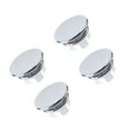 thumbnail image 4 of VONKY 4bags Convenient Circular Overflow Hole Cover - Easy Installation And Maintenance Ceramic Wash Basin Overflow Hole Cover Double layer 5Set, 4 of 6