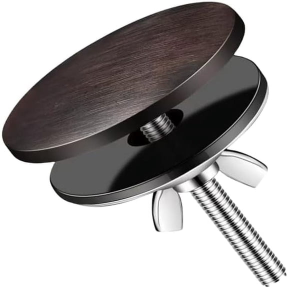 2 Inch Kitchen Sink Hole Cover Faucet Hole Cover Stainless Steel Kitchen Sink Tap Hole Plate Stopper Cover Blanking Metal Plug(Oil Rubbed Bronze) Oil