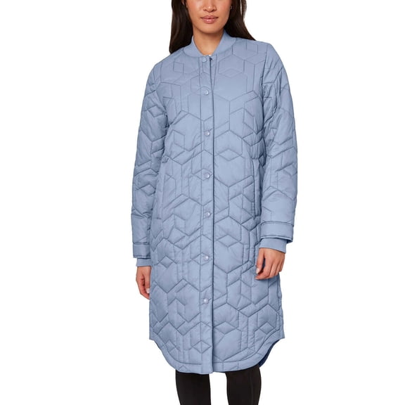 Mondetta Ladies' Quilted Freezer Jacket, M, Blue