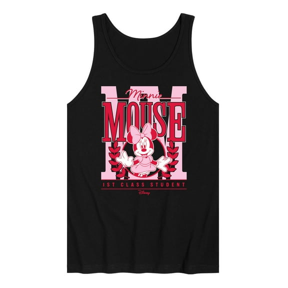 Disney - Minnie Collegiate - Men's Sleeveless Graphic Tank Top