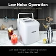 thumbnail image 5 of Igloo Handled Automatic Ice Machine Self Cleaning Countertop Ice Maker with Scoop, White, 5 of 10