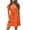 Orange., variant on Dresses for Women Plus Size Akafmk Summer Dresses for Women Casual Dresses,Solid Color Round Neck Short Dress Short Sleeve Mini Dresses Loose T Shirt Dresses
