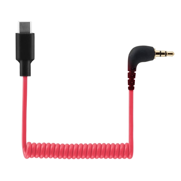 Cable de audio JCMOYUTY USB C a DAC en espiral de 3,5 mm para iPhone
