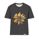 thumbnail image 4 of Tops Cortos para las Mujeres Blusas Impresas Manga Corta Cuello Redondo, Tops de Blusa para las Mujeres Primavera Verano Casual, 4 of 4