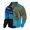 Black, variant on GrmtClth Mens Casual Halloween Long Sleeve Stand Collar Shirts Patchwork Multi Tone Horror Element Print Soft Stretchy Ribbed Holiday Golf Daily Tops Light Green S