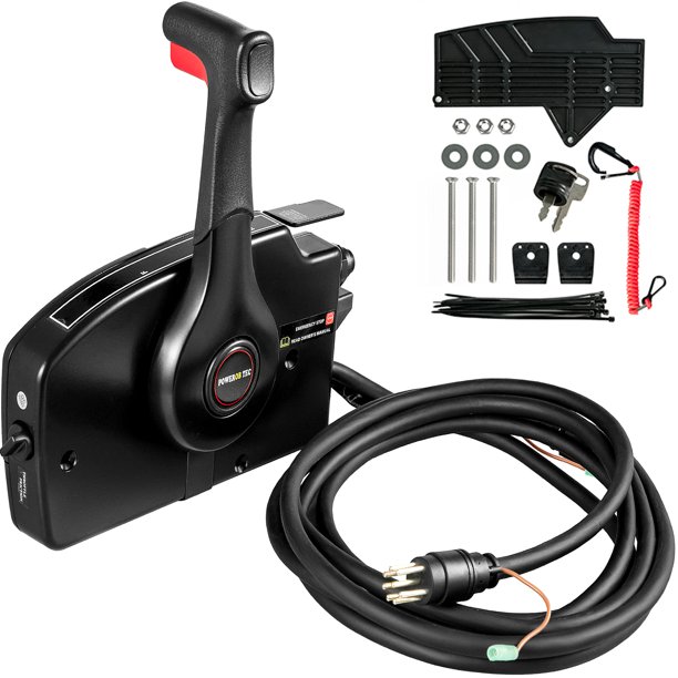 Vevor Boat Throttle Control 881170a3 Boat Control Box With 8 Pins Outboard Control Box With Emergency Lanyard Side Mount For Mercury Engine Walmart Com