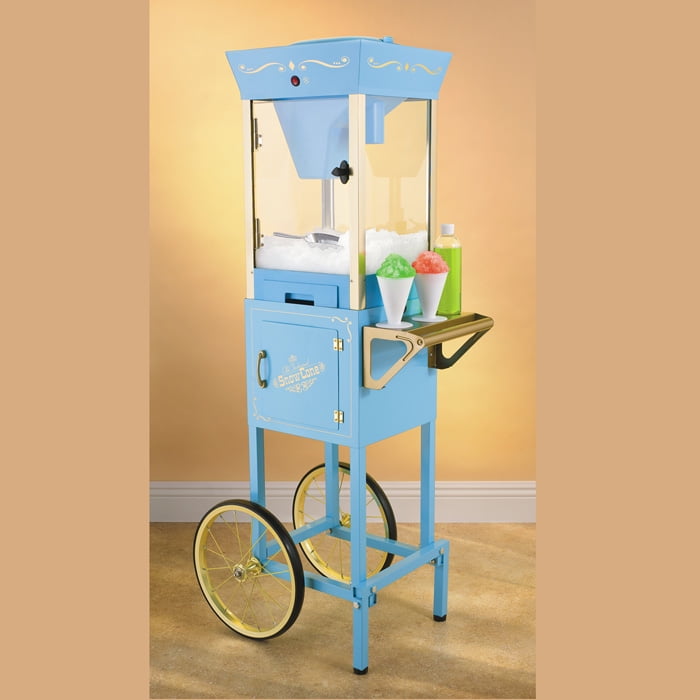 Nostalgia Scc200 Old Fashioned Carnival Snow Cone Cart