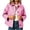 #New Pink, variant on AloohaidyvioNo Boundaries Fall Jackets for Women Lightweight Trendy Casual Button Down Plaid Jacket