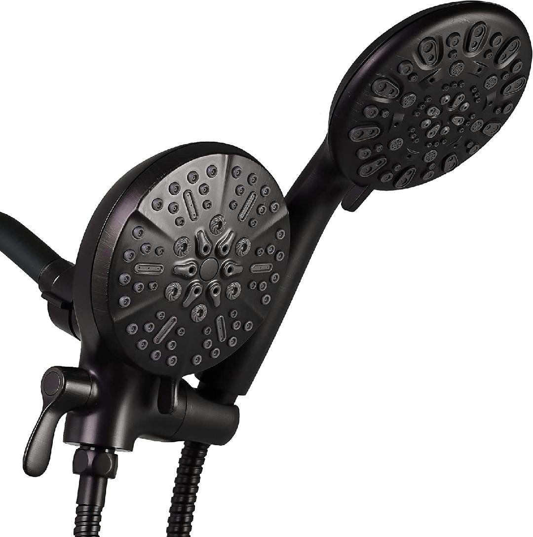 Aquabar High Pressure Setting Luxury Handheld Shower Head With Extra