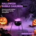 thumbnail image 6 of Muecwrye Halloween Decorations Outdoor, Halloween Clearance! Halloween Witches Cauldron on Tripod with Lights, DIY Bubbling Cauldron Set Decor for Home Porch Outside, Halloween Party Supplies, 6 of 10