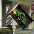 thumbnail image 3 of Moto/Bicicleta Bandera impresa con temática, regalo perfecto para fanáticos, amigos y familiares, y adecuada para actividades al aire libre e interiores, decoraciones de fiesta. 60*90CM, 3 of 6