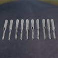 thumbnail image 3 of 30 Pcs Two Flutes Straight End Mills Straight Slot Bit Wood Cutter Two Double Flute Bits 3.175X2X17mm for CNC Router, 3 of 8