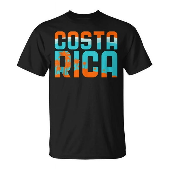 SR Costa Rica Vacation Souvenir Beach Surfing Travel T-shirt