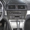 thumbnail image 4 of Marco del panel de interruptores de control de CD Yashi Compatible con BMW X3 2006-2010 Color Patrón de fibra de carbono, 4 of 5
