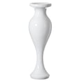 thumbnail image 3 of Decorative Large White Trumpet Design Modern Flower Floor Vase, for Living Room, Entryway or Dining Room, 32 Inch, 3 of 7